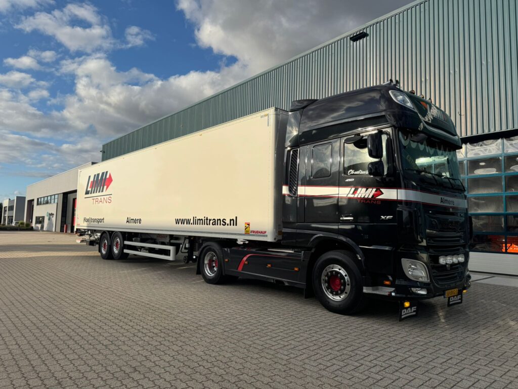 Limi Trans Fruehauf Kastenoplegger plywoodoplegger boxtrailer