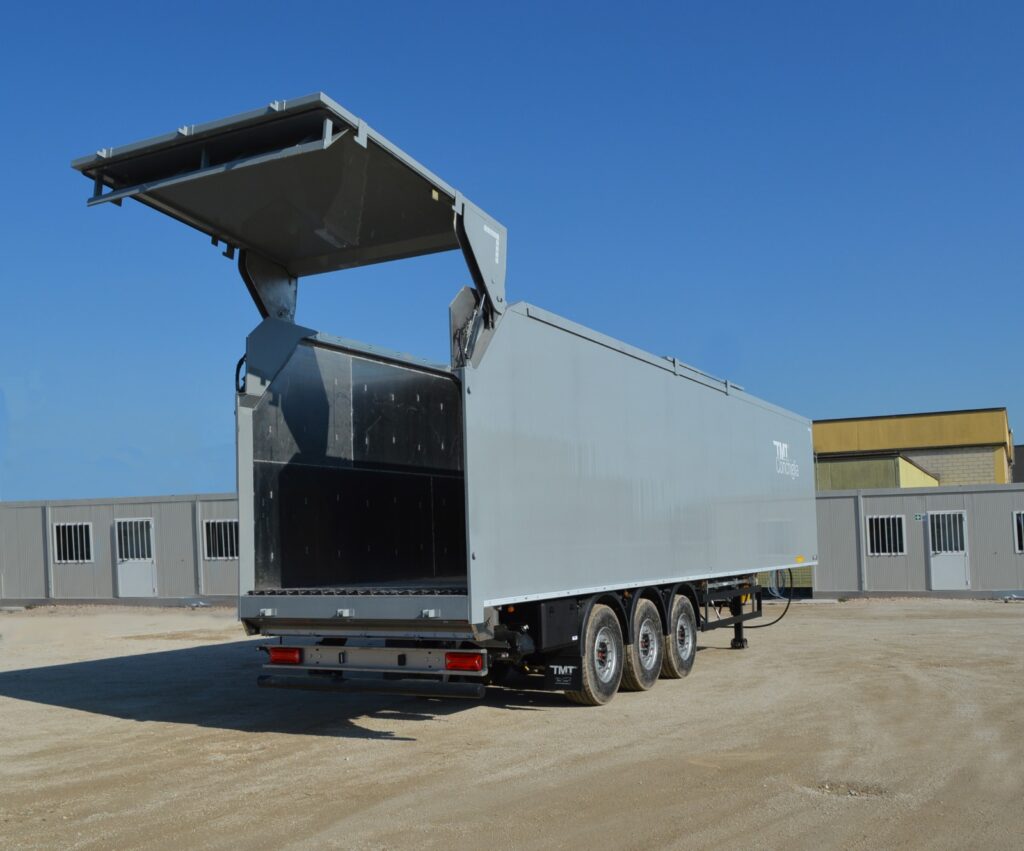bagging unit trailer walking floor oplegger