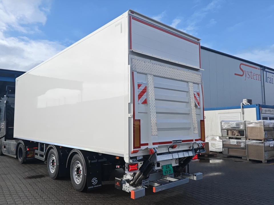 Plywoodoplegger System Trailers zeer korte CITY 9m