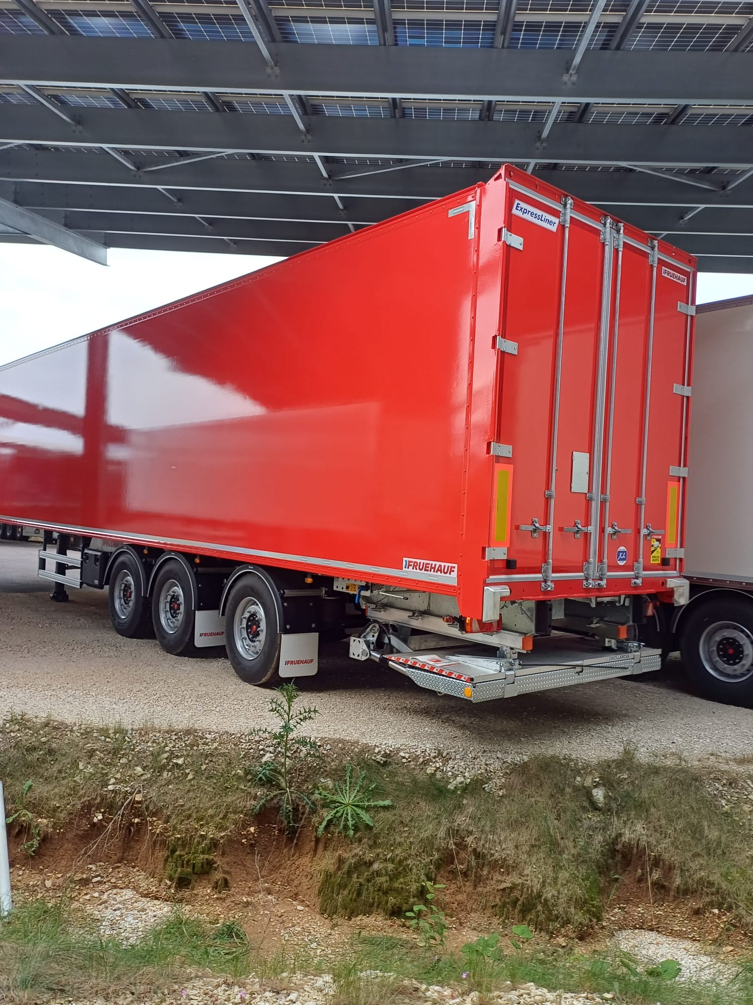 Fruehauf achterdeur inliggend