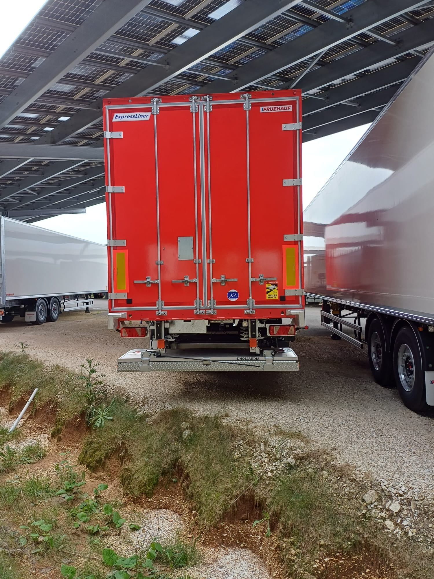Fruehauf achterdeur inliggend