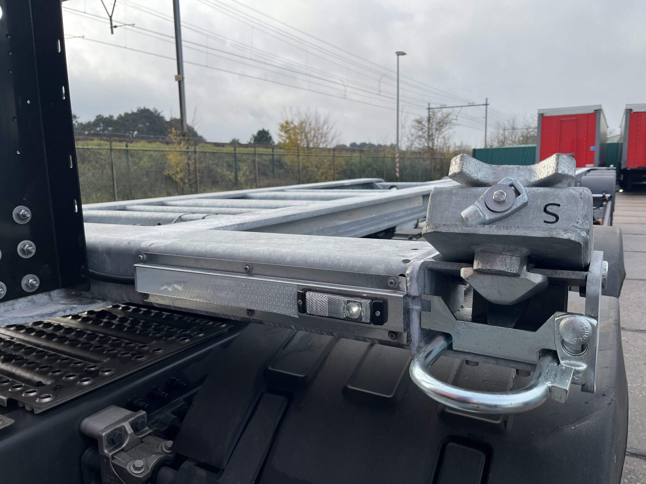 Containerchassis Veld System Trailers Schmitz Krone D-Tec DTEC